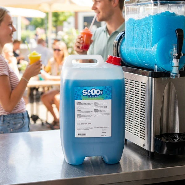 Scoop Slush Ice Koncentrat Ice Blue, 10L 65134 by SCOOP color Svart