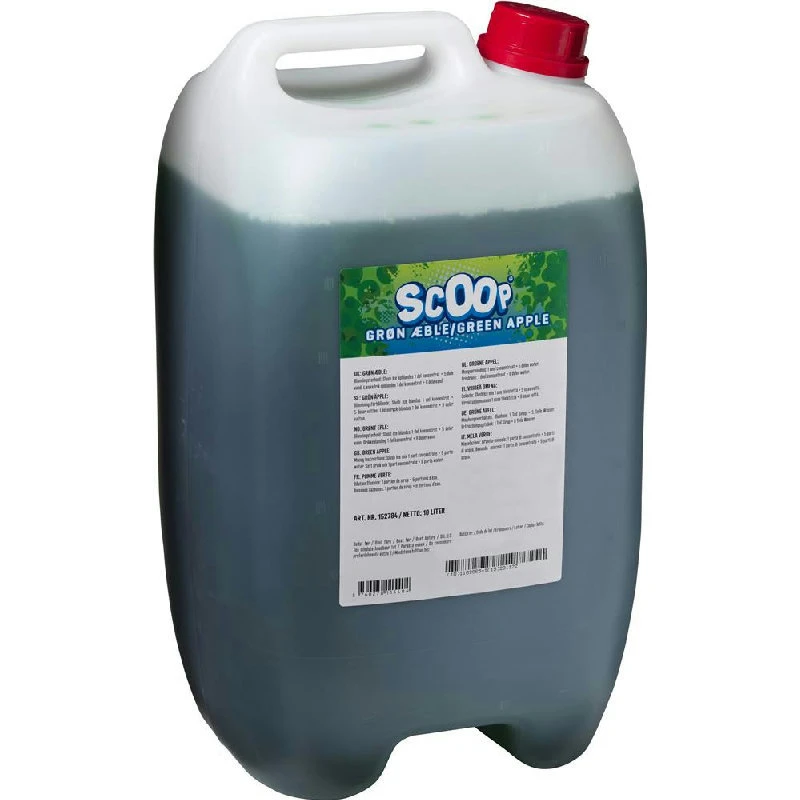 Scoop Slush Ice Koncentrat Grönt Äpple 10L 65135 by SCOOP color Grön