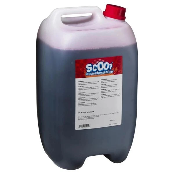 Scoop Slushice Koncentrat Hallon, 10L 65136 by SCOOP color Svart