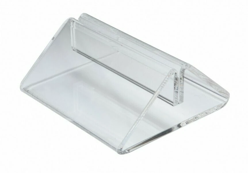 Perspex Menyhållare Tältmodell BTBL3426 by Beaumont color Svart