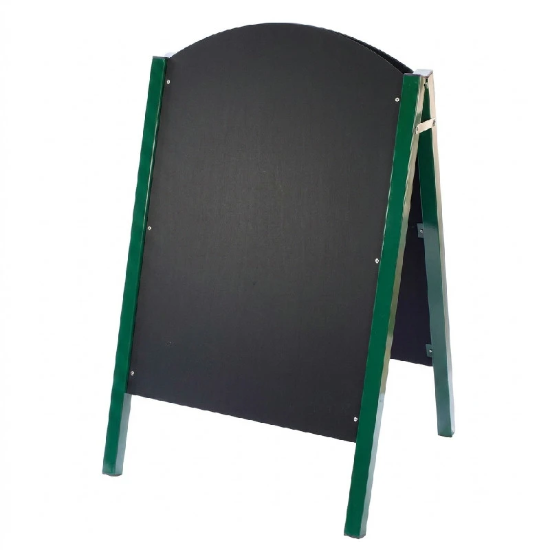 Grön Gatupratare i Metall A-Board 1100mm x 680mm BTBLBB3 by Beaumont color Svart