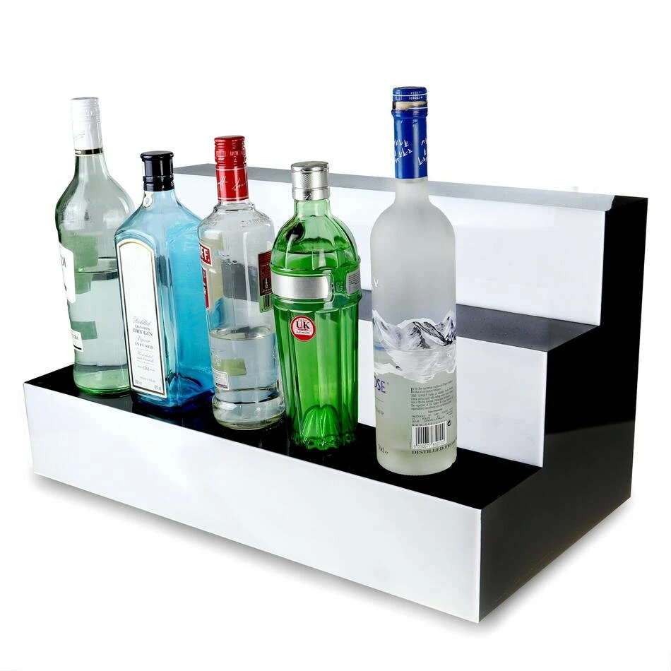 Tre Tier LED Flaskdisplay 23794 by Drink color Monivärinen