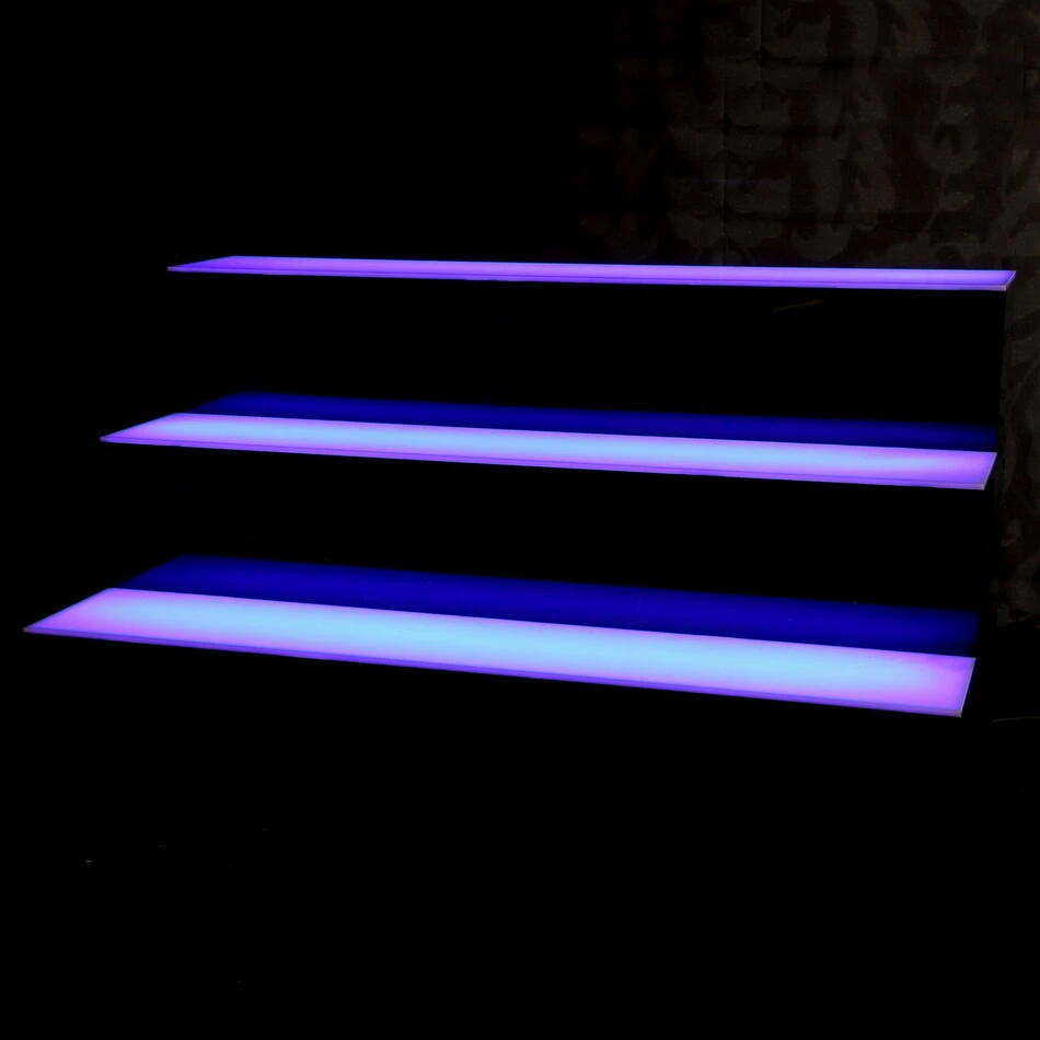 Tre Tier LED Flaskdisplay 23794 by Drink color Monivärinen