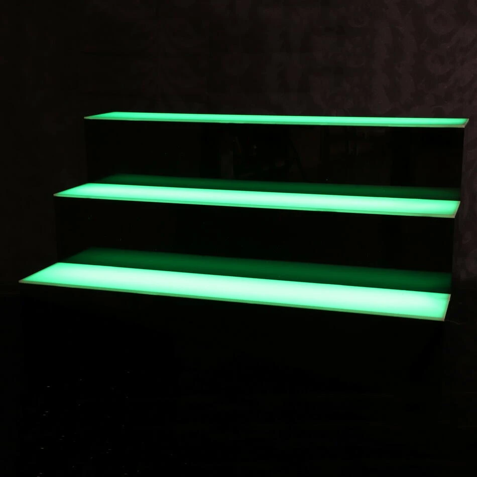 Tre Tier LED Flaskdisplay 23794 by Drink color Monivärinen