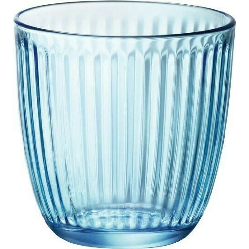 Bormioli Line dricksglas, blå, 29 cl 20404522 by BORMIOLI color Blauw