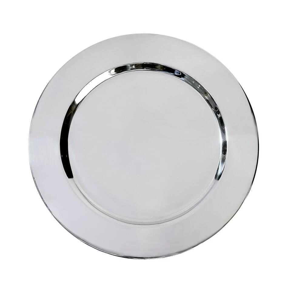 Polerad Rostfritt Stål Serveringsfat 33cm 19154-37416 by Drink color Silver