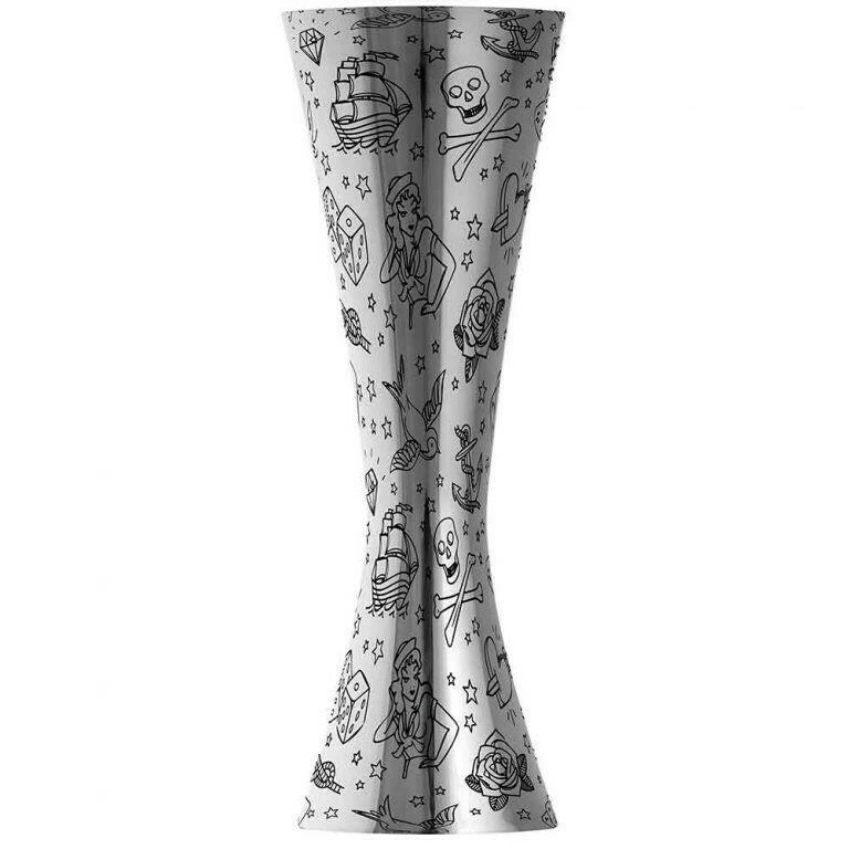 Aero Jigger 30 / 60ml Tattoo - Urban bar UB3548 by Urban Bar color Silver