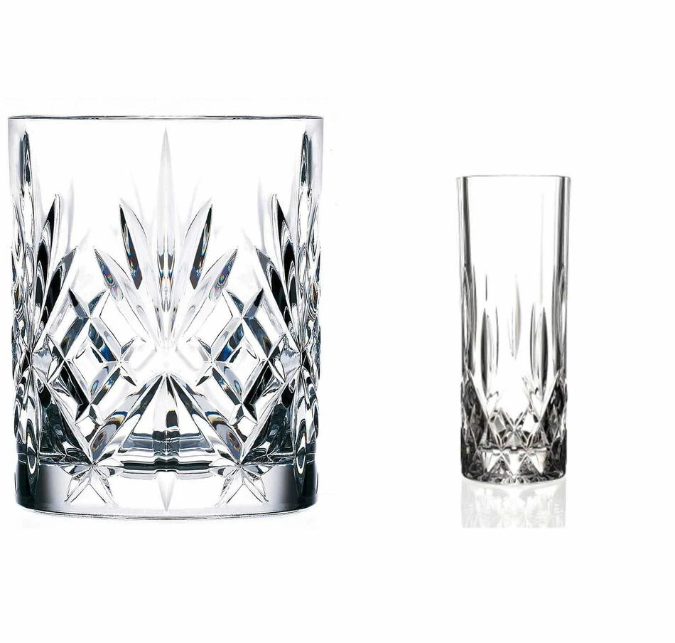 RCR Opera Low- och Highballglas - 12 st. Glaspakke2 by RCR Glas color Svart