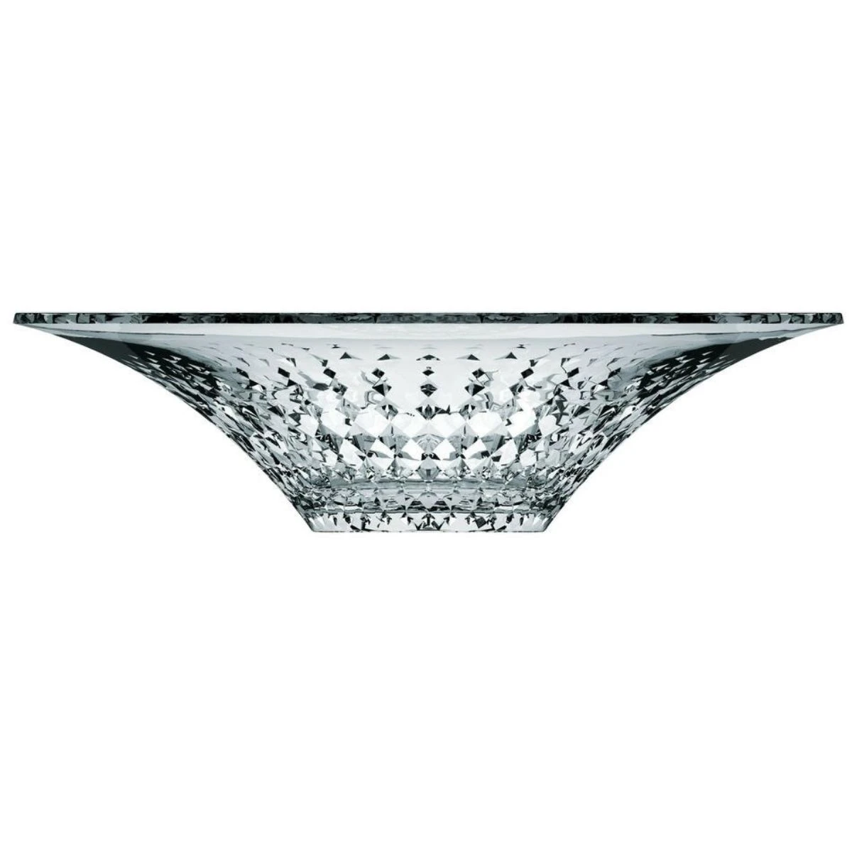 Kristallskål 36cm LADY DIAMOND L9792 by Koop color Svart