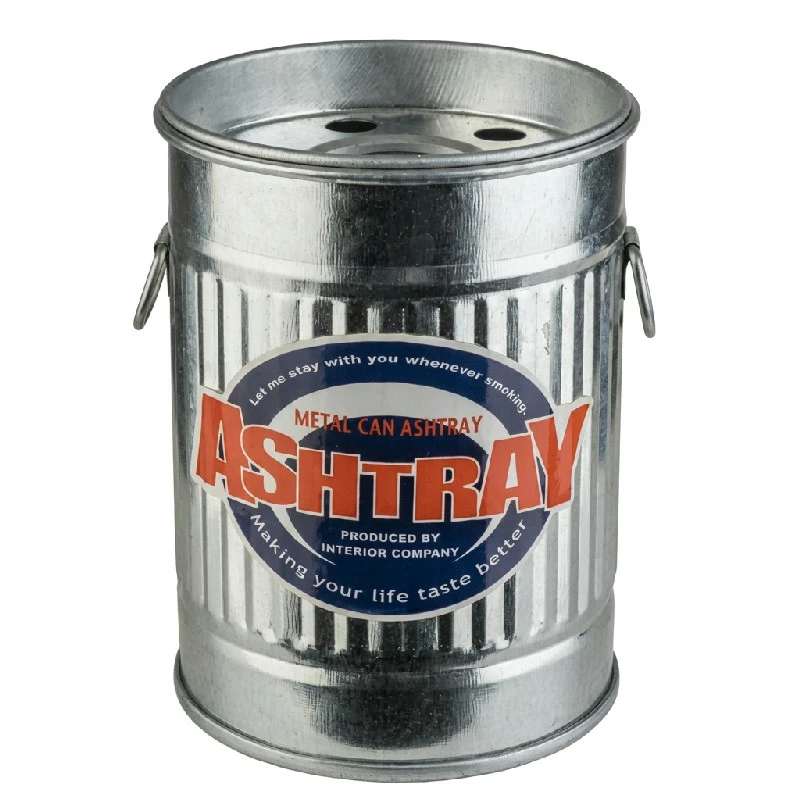 Askkopp Burk Ø 8,5 cm 11100578 by APS color Silver