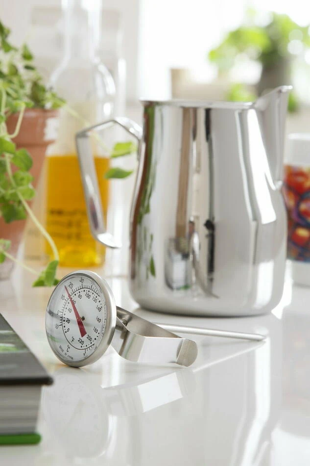 Barista Mjölktermometer i rostfritt stål ST10439 by Steel-Function color Svart