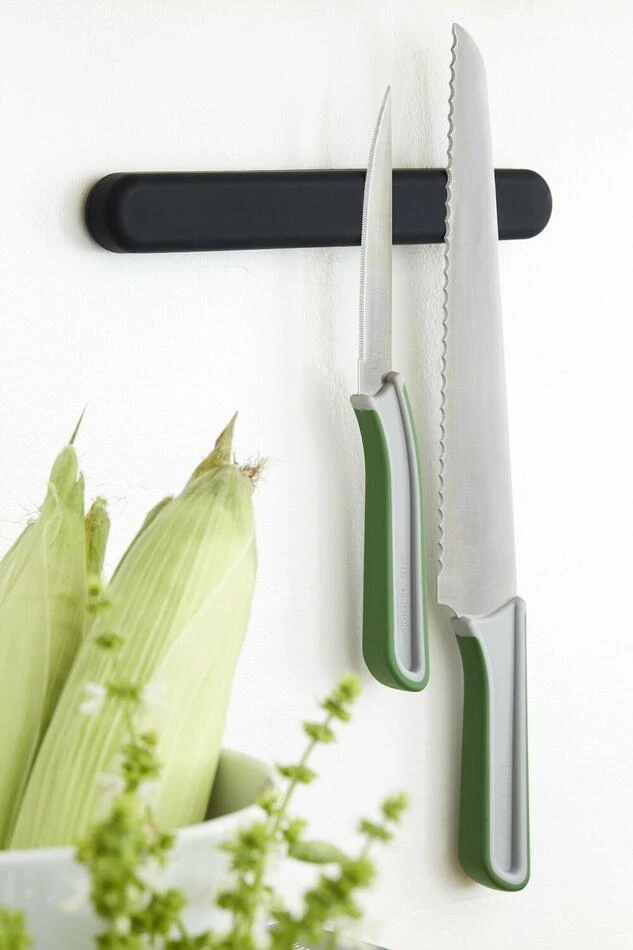 Knivmagnet Lång - Svart ST61110 by Steel-Function color Svart