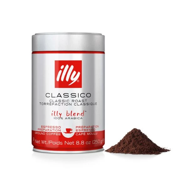 Illy Classic Roast Malet Kaffe 250g 2000413 by Illy color Svart