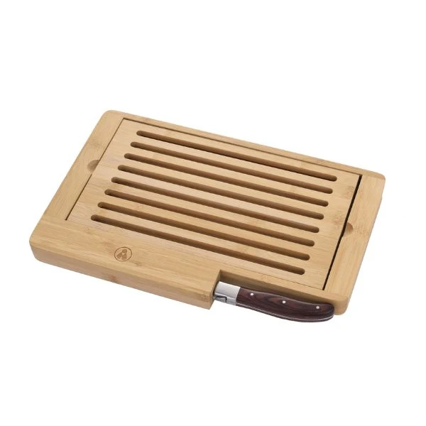 Laguiole Heritage Skärbräda i bambu med kniv 40273008 by Laguiole color Svart