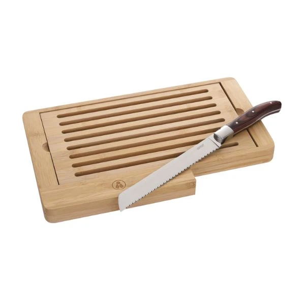 Laguiole Heritage Skärbräda i bambu med kniv 40273008 by Laguiole color Svart