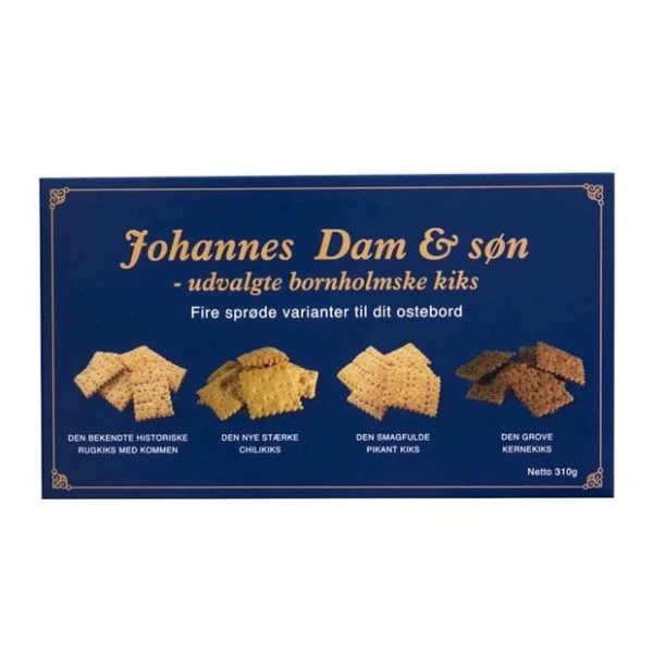 Blandade kex till ost - Johannes Dam & Søn 310g 363334 by Johannes Dam & Søn color Svart