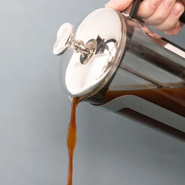 Roma presskanna 6 koppar rostfritt stål La Cafetière LCROMA6CPSIL by La Cafetière color Svart