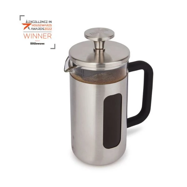Pisa presskanna 3 koppar borstad krom La Cafetière LCPISA3CPSIL by La Cafetière color Svart
