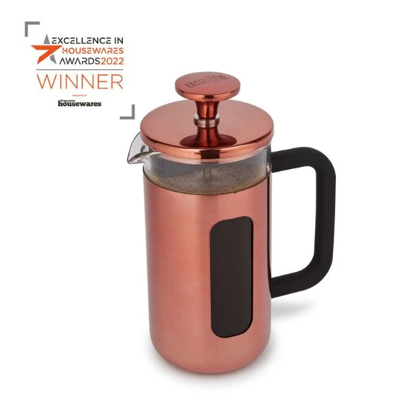 Pisa pressobryggare 3 koppar koppar La Cafetière LCPISA3CPCOP by La Cafetière color Svart