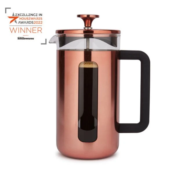 Pisa pressobryggare 8 koppar koppar La Cafetière LCPISA8CPCOP by La Cafetière color Svart