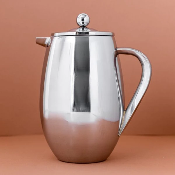 Pressobryggare 8 koppar dubbelväggigt rostfritt stål La Cafetière LCDBLSS8CUP by La Cafetière color Svart