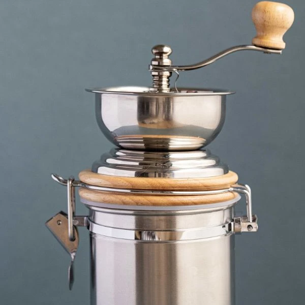 Kaffekvarn och förvaring rostfritt stål La Cafetière LCGRINDSS by La Cafetière color Svart