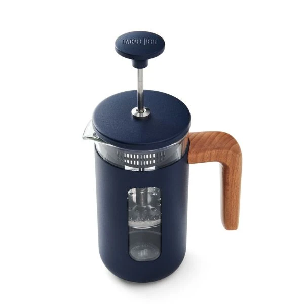 Pisa presskanna 3 koppar navy trähandtag La Cafetière LCPISA3CPNVY by La Cafetière color Svart