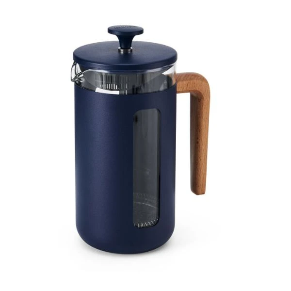 Pisa presskanna 8 koppar navy trähandtag La Cafetière LCPISA8CPNVY by La Cafetière color Svart