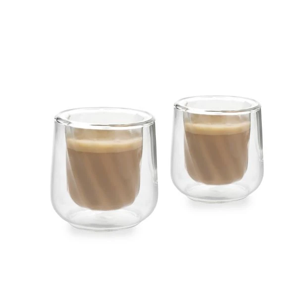 Siena dubbelväggiga cortadoglas 2 st La Cafetière LCDWCORT2PC by La Cafetière color Svart