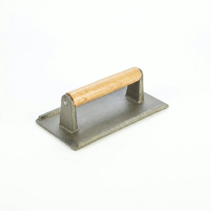 Grillpress Gjutjärn 10,8 x 21 cm SW48 by Genware color Svart