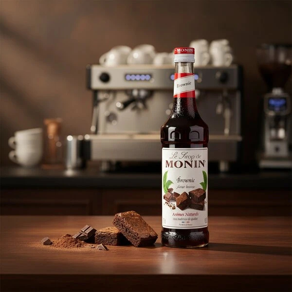 Monin Sirap Brownie FL 70 50000115 by MONIN color Svart