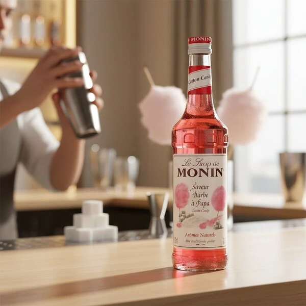 Monin Candyfloss /  Cotton Candy Sirap FL 70 50000109 by MONIN color Svart