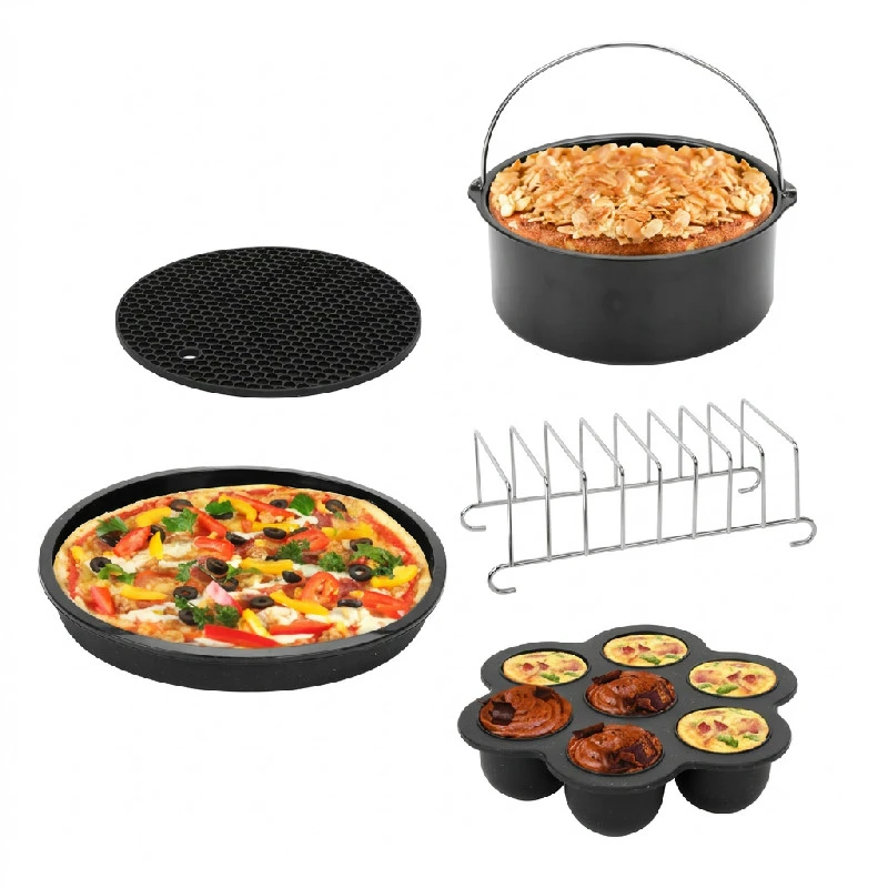 Hâws AFAK5 Birkholm Air Fryer Accessory Kit 5 delar 30-AFAK5 by Hâws color Svart