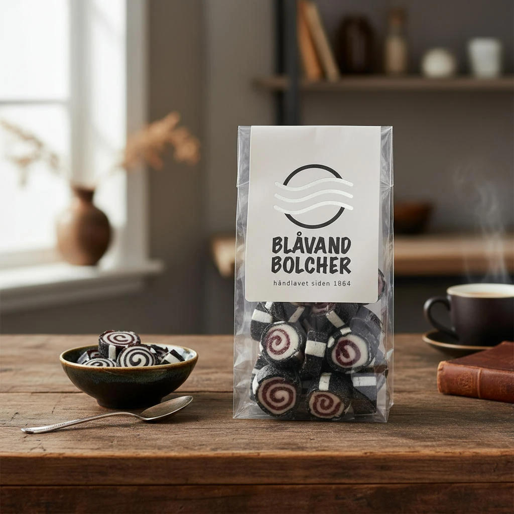 Karameller, Salmiaklakrits 80g Blåvand Bolsjer 71084948 by Blåvand Bolcher color Svart