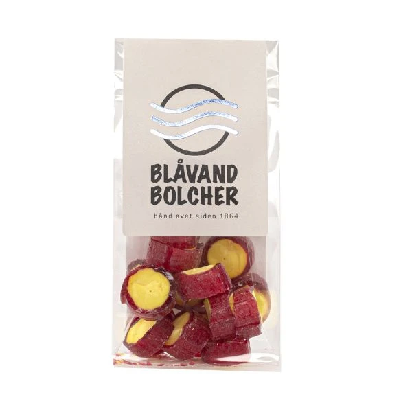 Karameller, rabarber rox 80 g 71084945 by Blåvand Bolcher color Svart