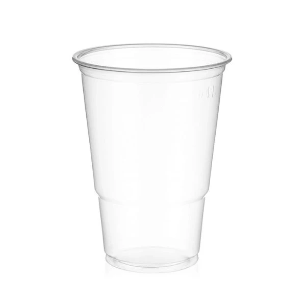 Plastglas 40 cl Ø95 mm PP 50 st 118611 by Multiline color Helder