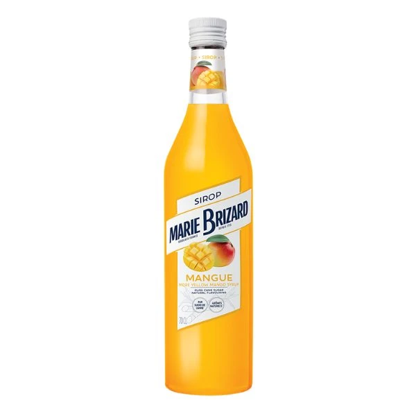 Marie Brizard Sirap Yellow Mango FL 70 70006946 by MARIEBRIZA color Svart