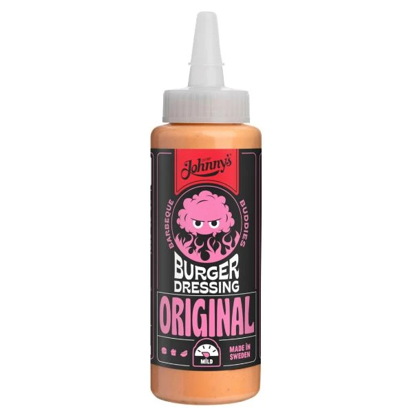 Johnny's Buddies Burger dressing Original 255ml 580272 by Deli Drengene color Svart