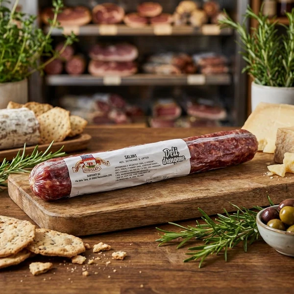 Salami Örter 250g - Deli Drengene 1101 by Deli Drengene color Svart