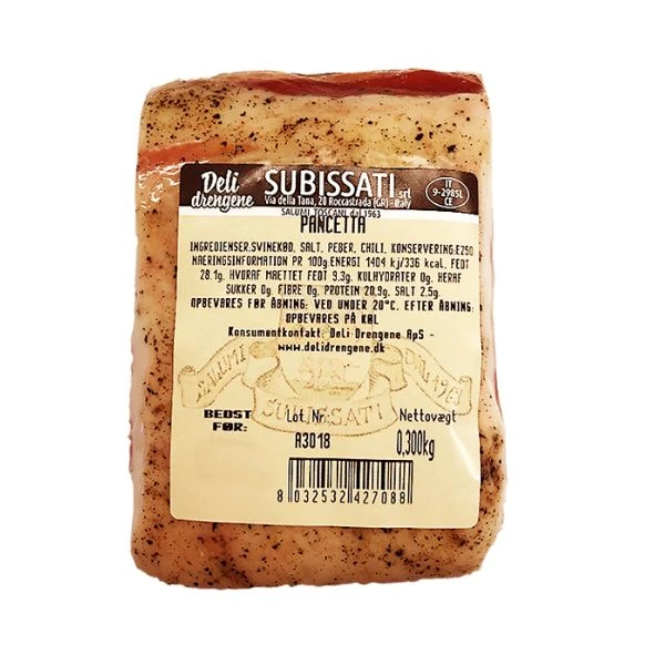 Pancetta 300g - Deli Drengene 1121 by Deli Drengene color Svart