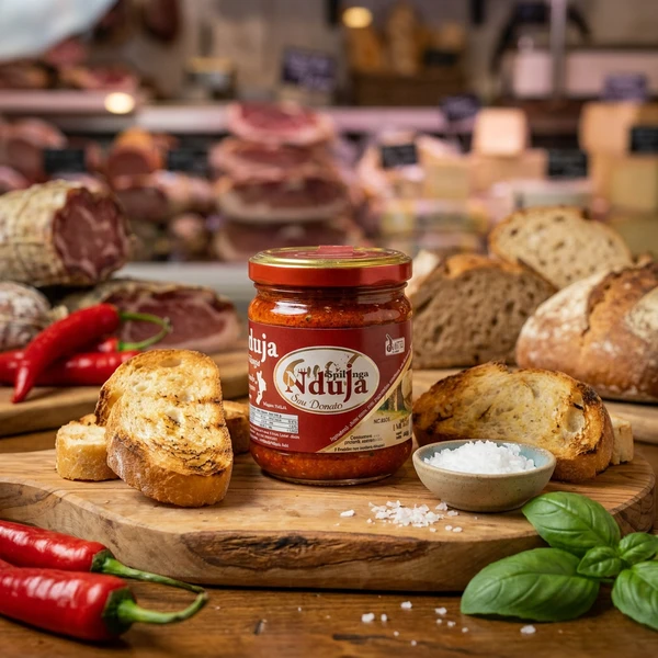 Nduja Glas 180 gram - Deli Drengene 1243 by Deli Drengene color Svart