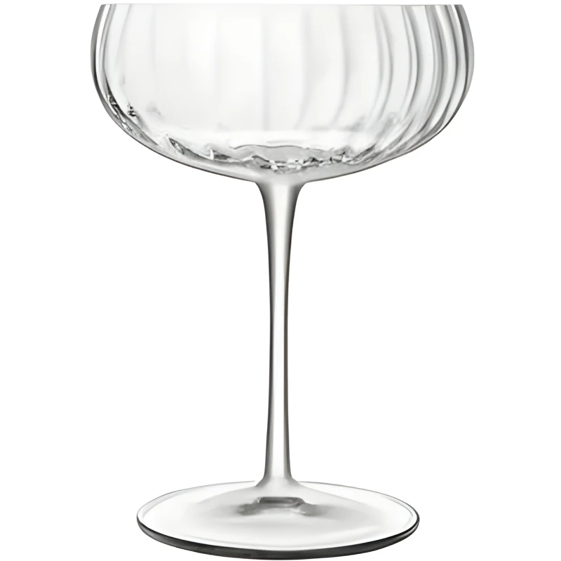 Luigi Bormioli Optica Champagne Coupe Glas 30 cl 94500141 by Luigi Borm color Svart