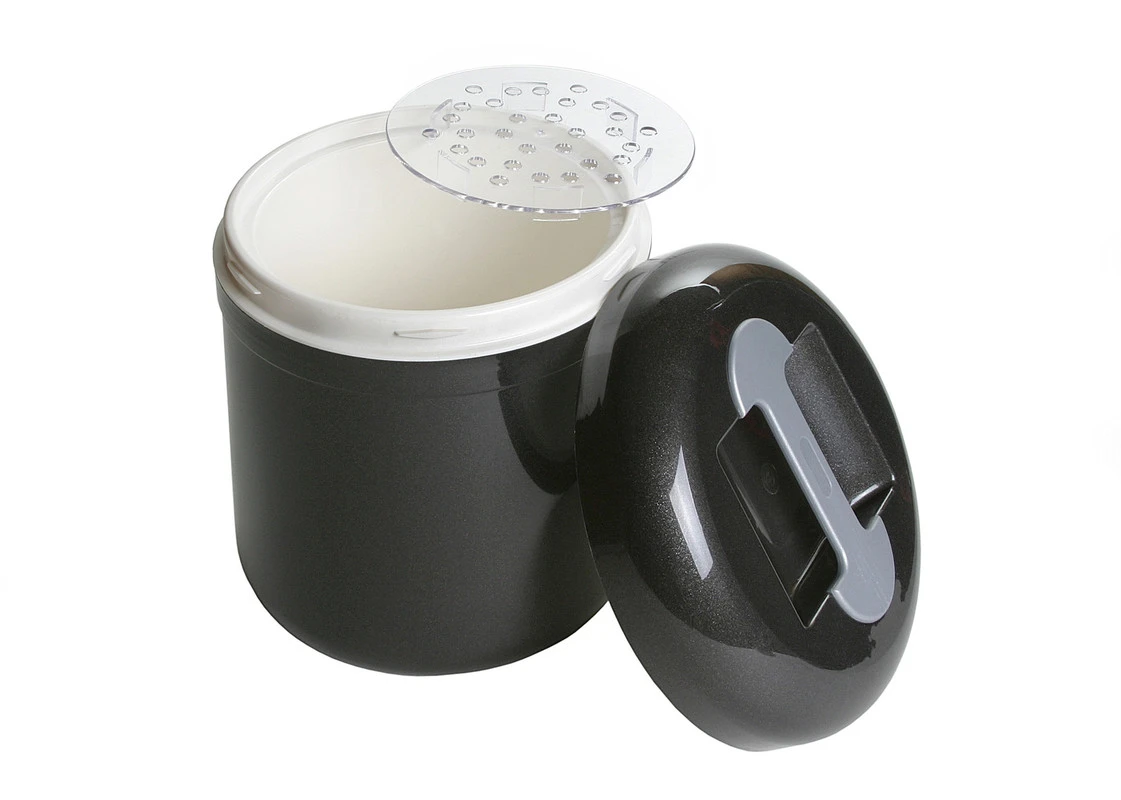 Ishink 4 liter antracit - plast 4883 by Fuchs Gastro color Svart