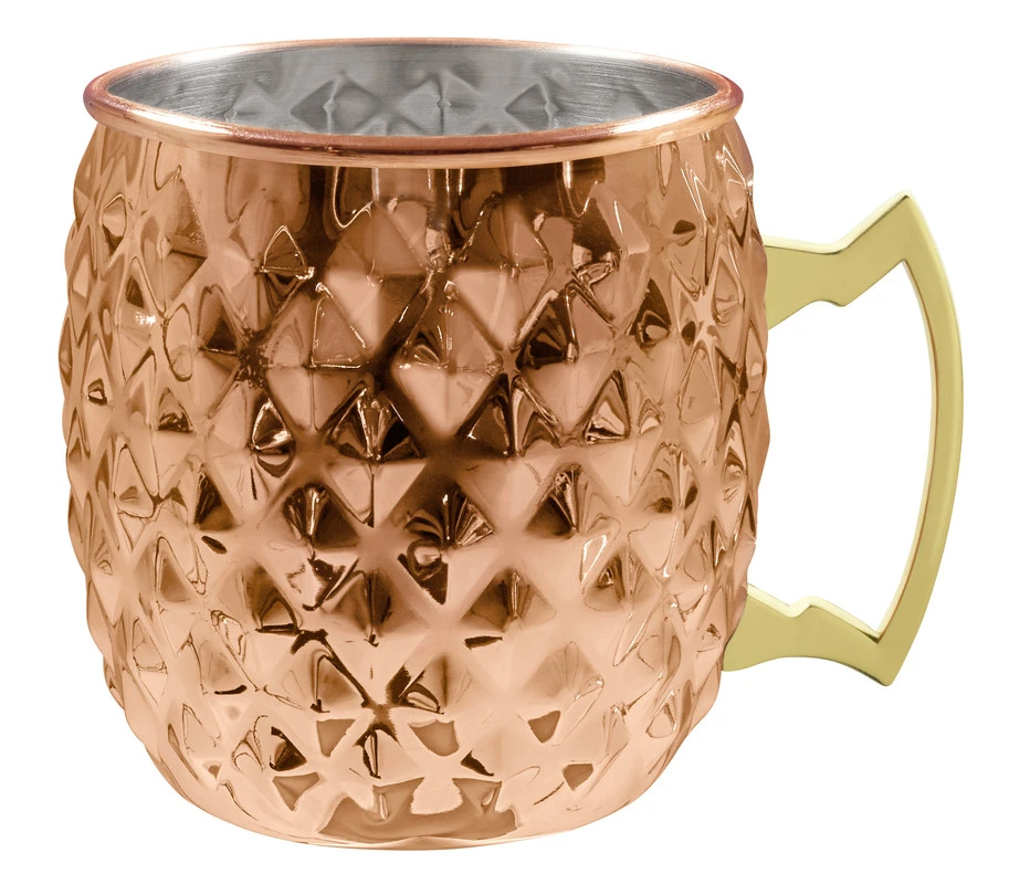 Moscow mule diamant - 550 ml 13120 by Fuchs Gastro color Koppar