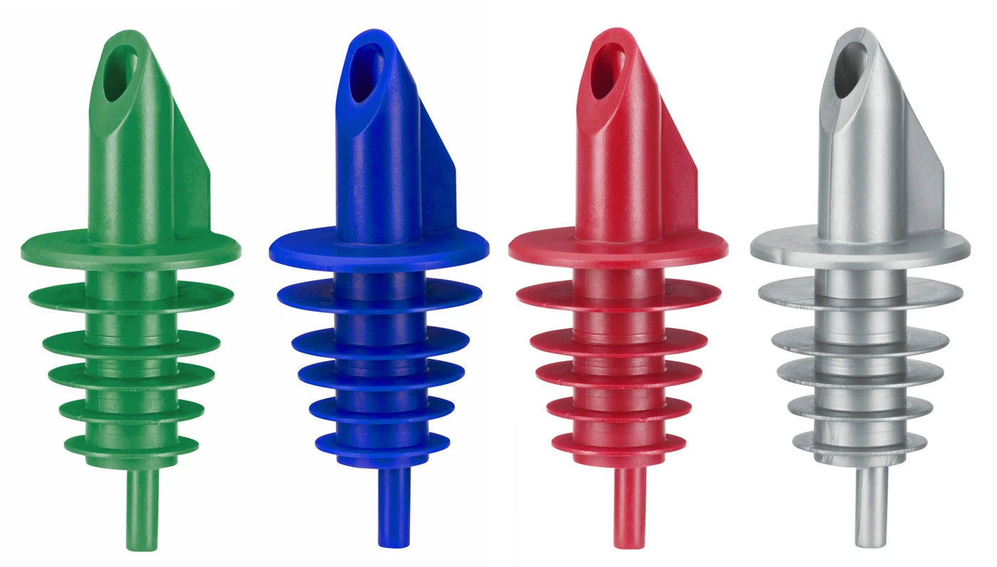 Blå hällpip - free flow 12-pack 420312 by Fuchs Gastro color Svart