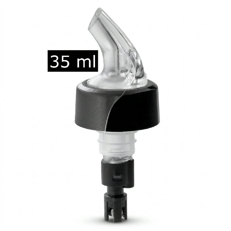 Compact doseringspip 35 ml - transparent 5521L by Fuchs Gastro color Svart