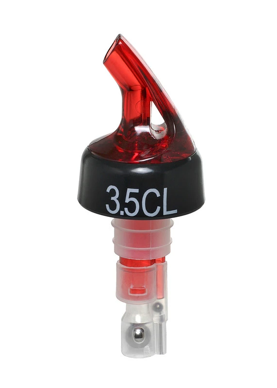 Compact doseringspip 35 ml - neonröd 5521LR by Fuchs Gastro color Svart