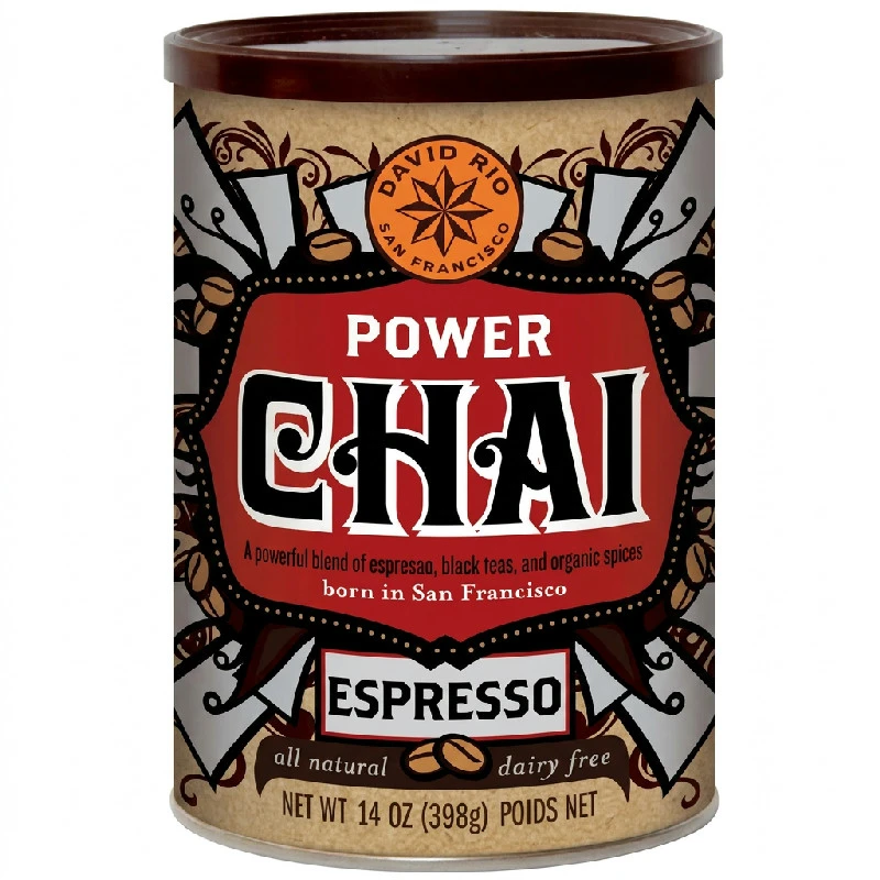 David Rio Power Espresso Chai 398g TE_17390 by DAVID RIO color Svart