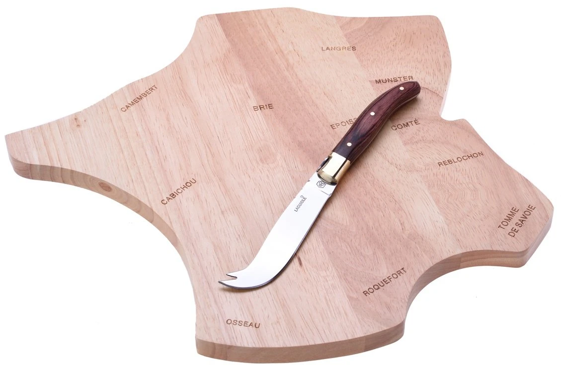 Laguiole Ostbricka med ostkniv 40268541 by Laguiole color Svart