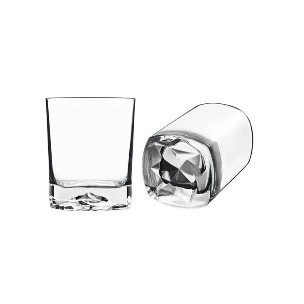 Strauss On The Rocks vattenglas/whiskyglas 4 st 40 cl A10952G1002AA01 by Luigi Borm color Svart